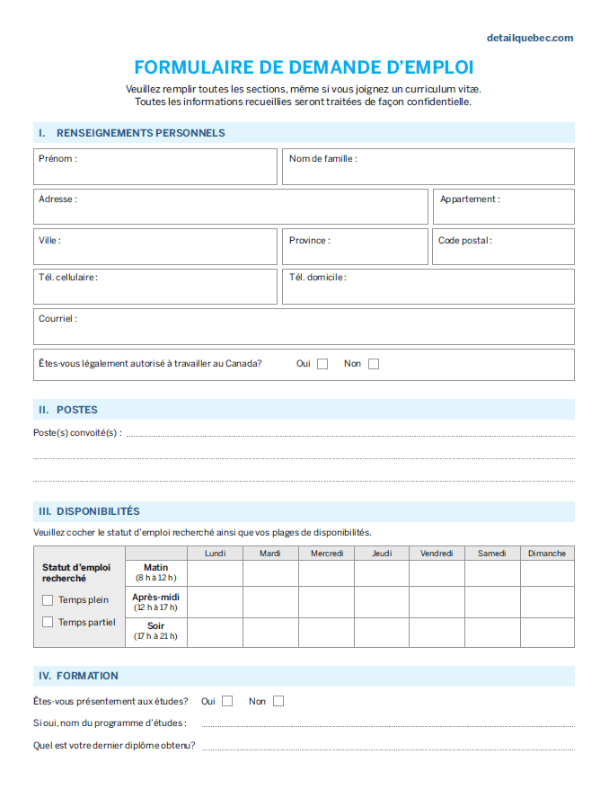 demande_emploi » Détail Québec